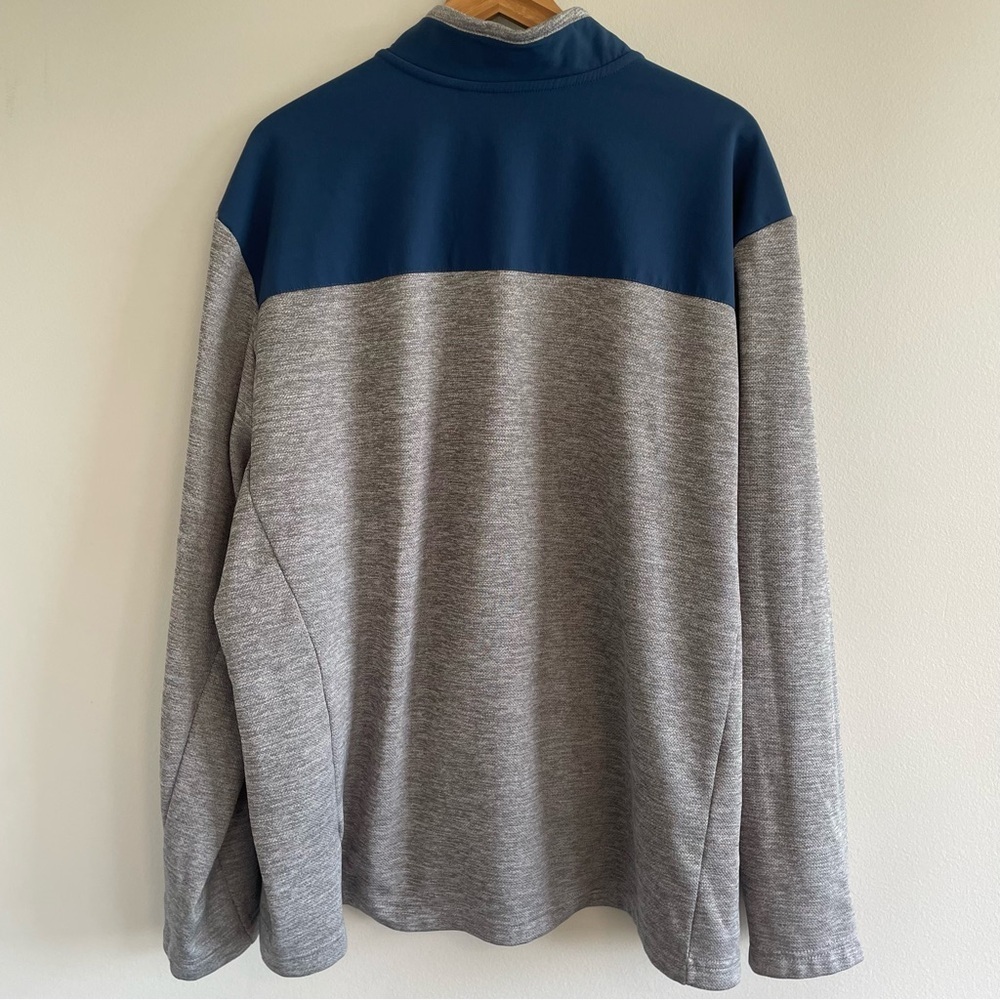Orvis Men's Full Zip Up Jacket Blue/Heather Gray Size XXL - Picture 3 of 16
